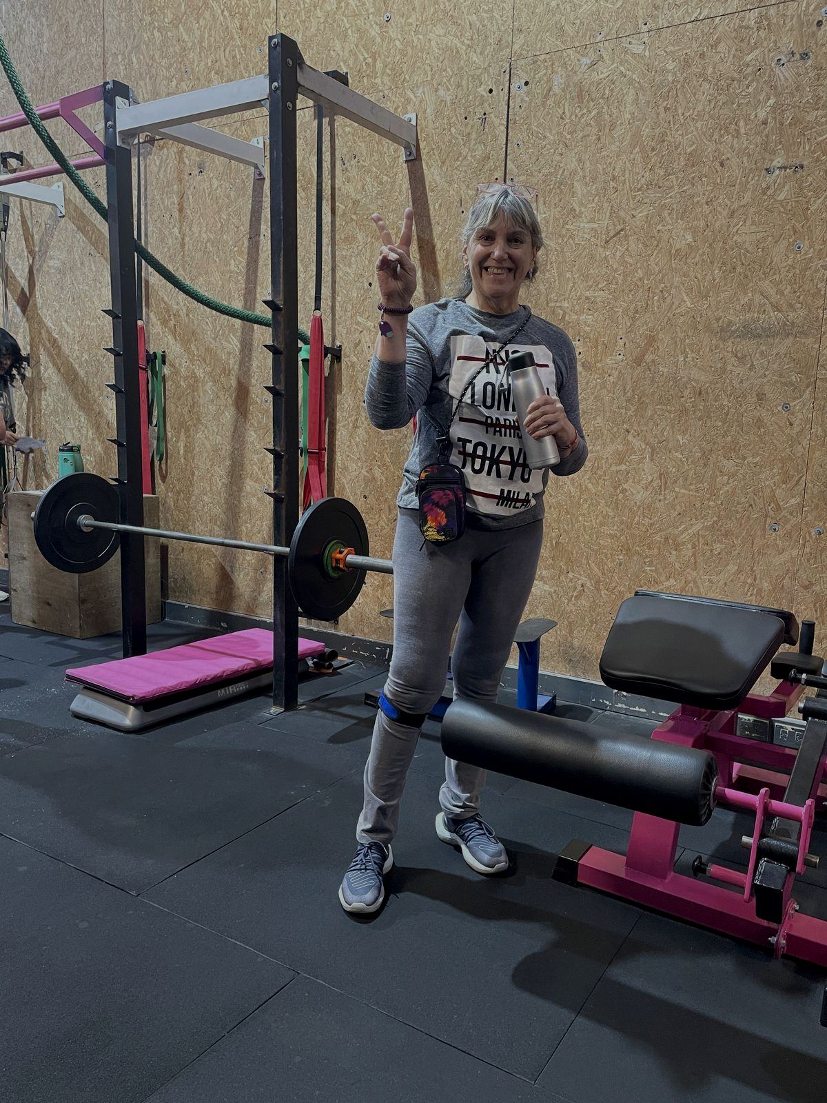 Socia de Sporty Woman sonriendo